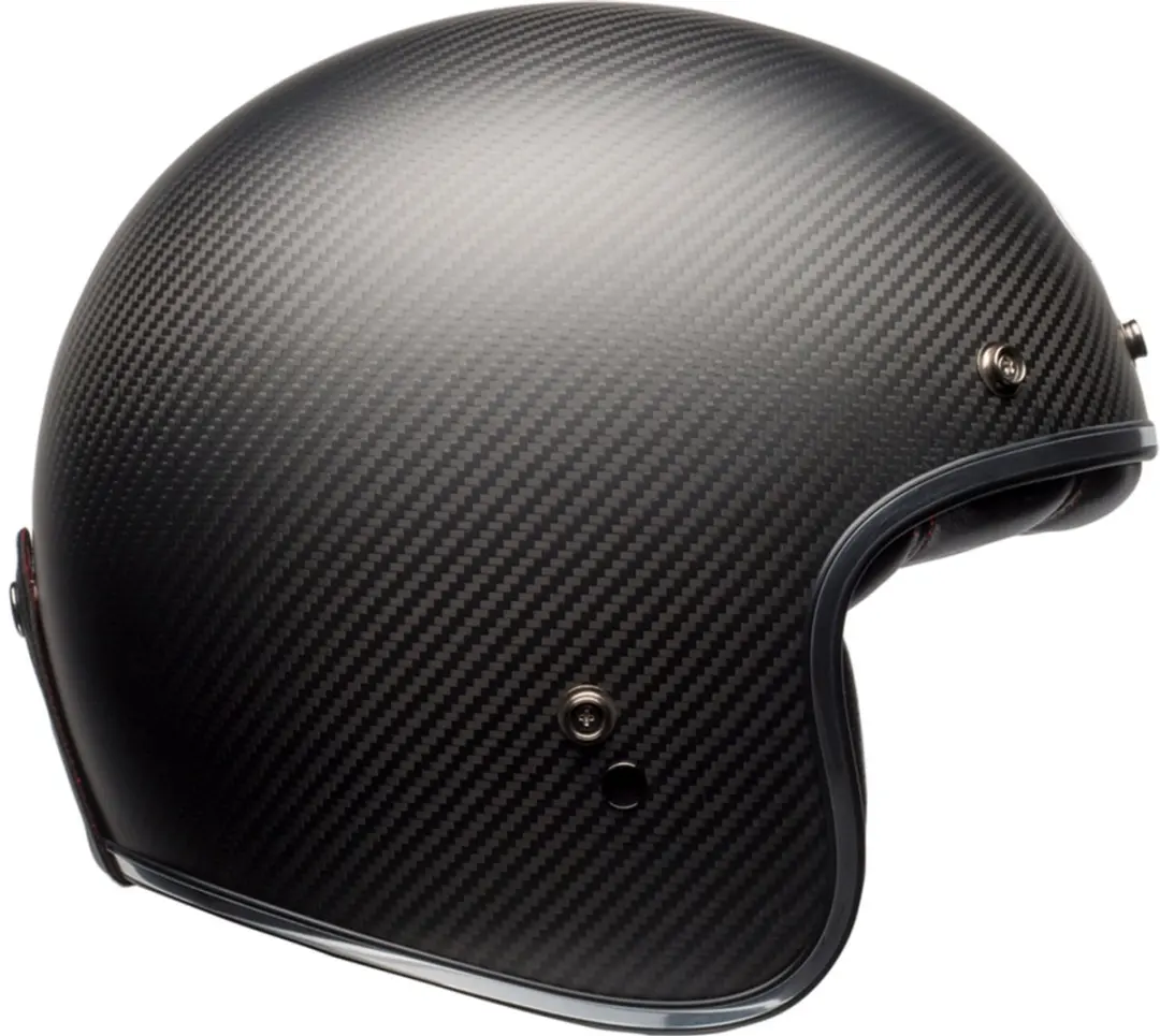Bell Custom 500 Carbon Jethelm - Mat Zwart - afbeelding 6 van 6