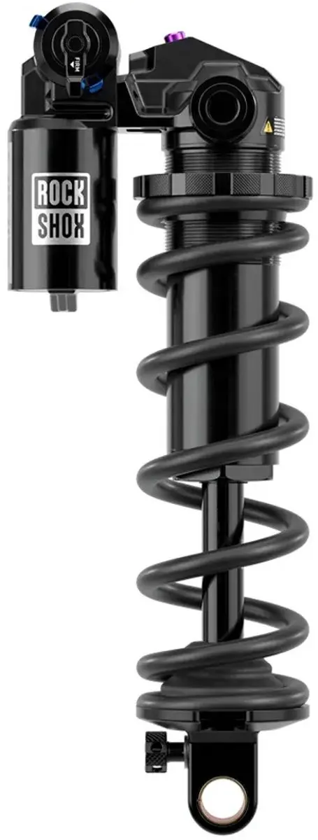 Rockshox Vivid Coil Ultimate Rc2t D1 Std/std Schokdemper Zilver 55 mm / 210 mm