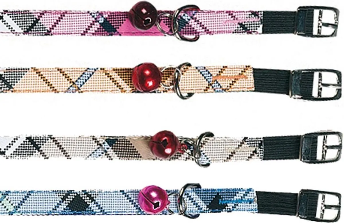 Flamingo Kattenhalsband Jacq 30cm - 10mm - Meerdere kleuren