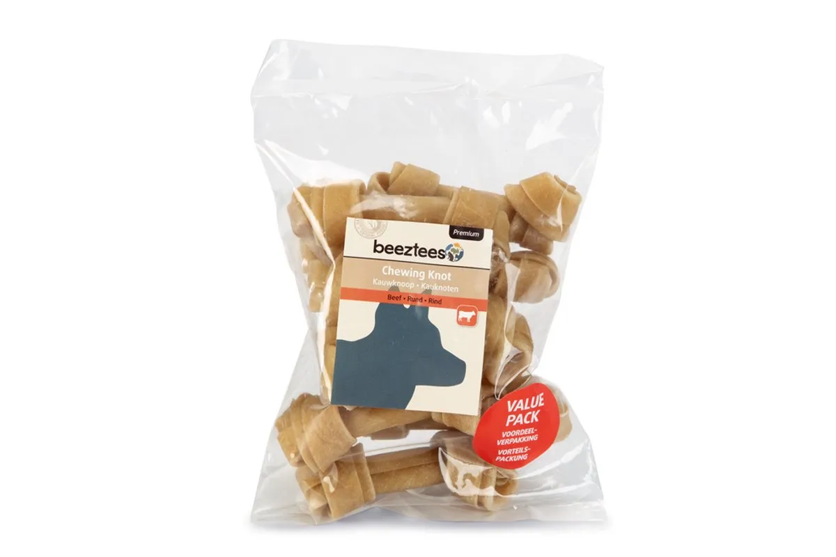 Beeztees Thai Kauwknoop Hondensnack - 10 Stuks