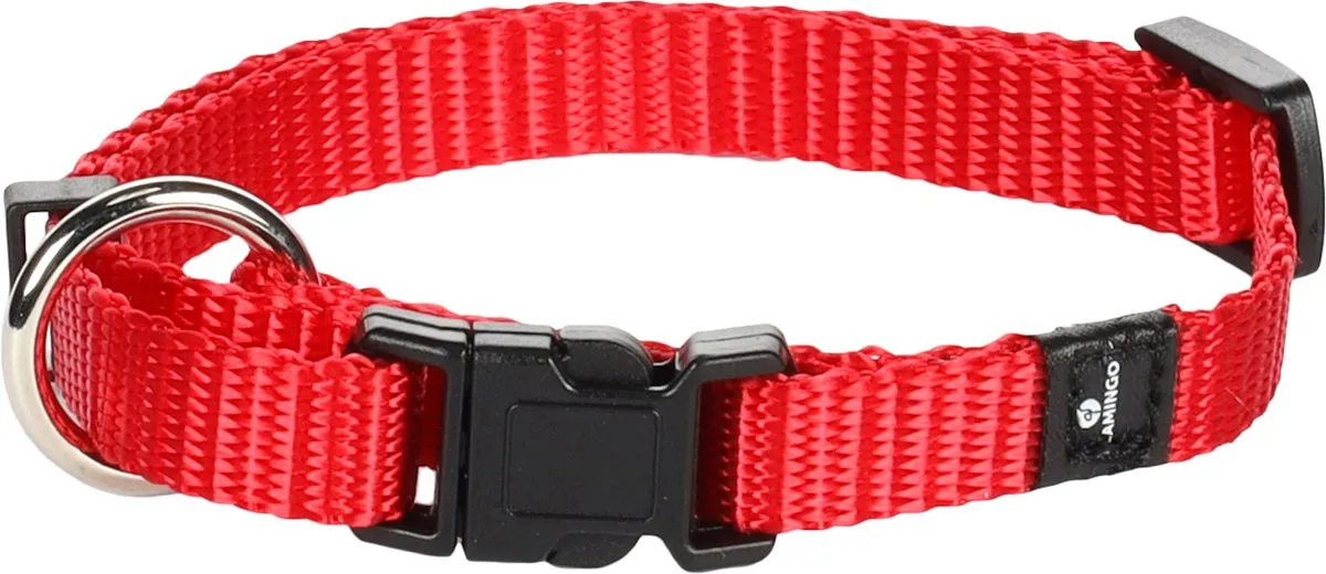 Flamingo Ziggi Halsband - Rood XS 20-35cm