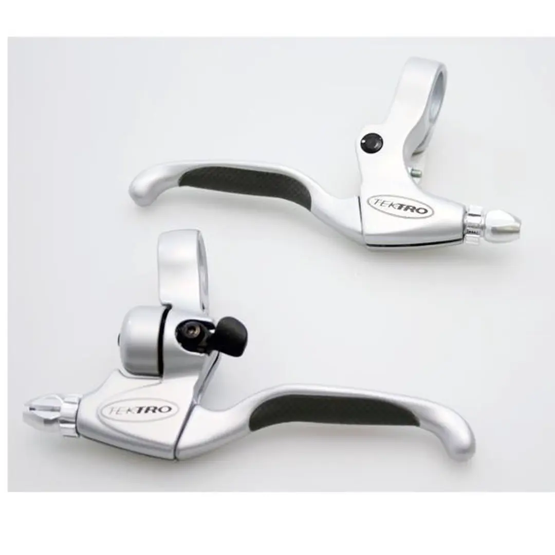 Tektro Remgrepen Set Met Bel Cl535-ts V-brake 4-vinger Zilver