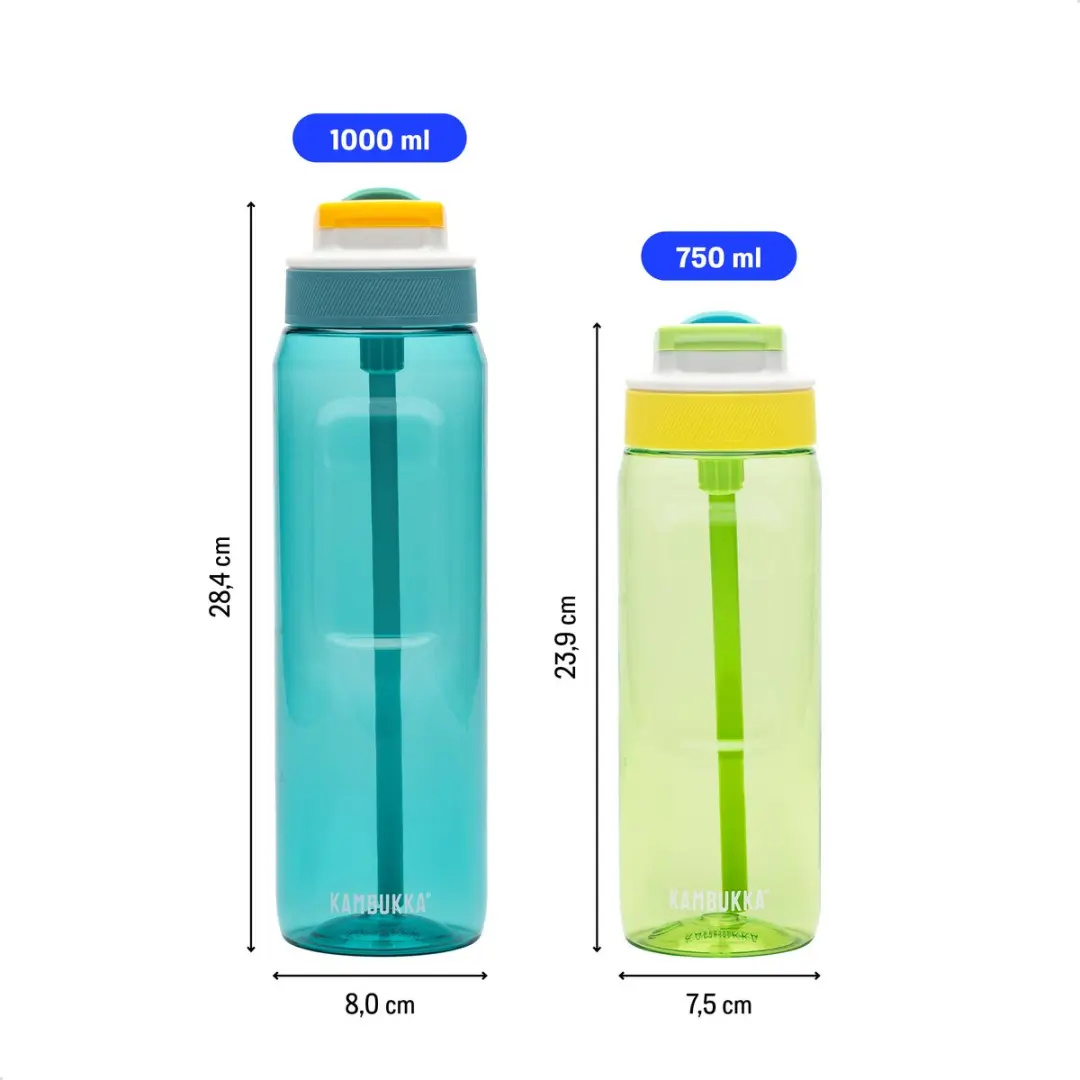 Kambukka Lagoon Drinkfles 1L - Zesty Green - afbeelding 2 van 6