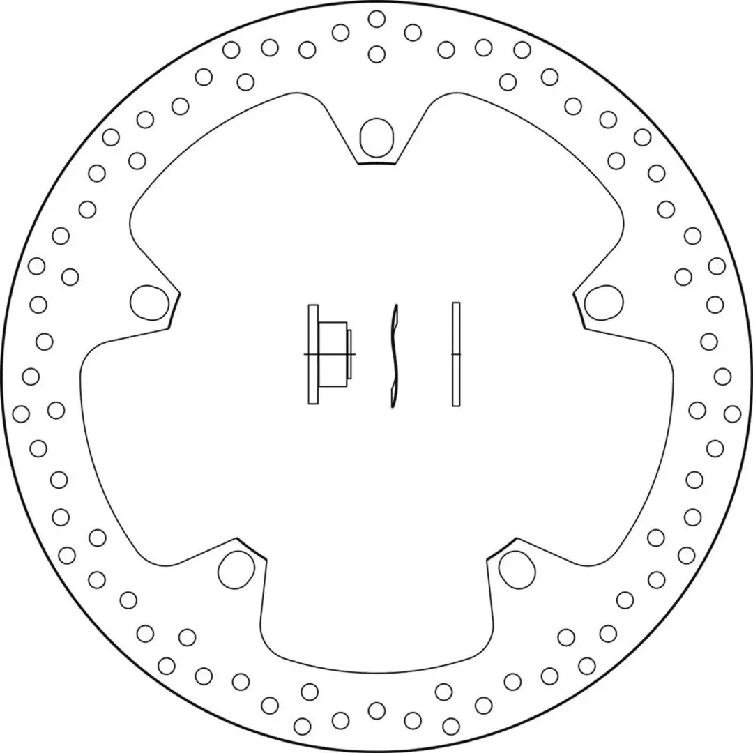 Brembo Serie Oro remschijf 320mm - afbeelding 3 van 4