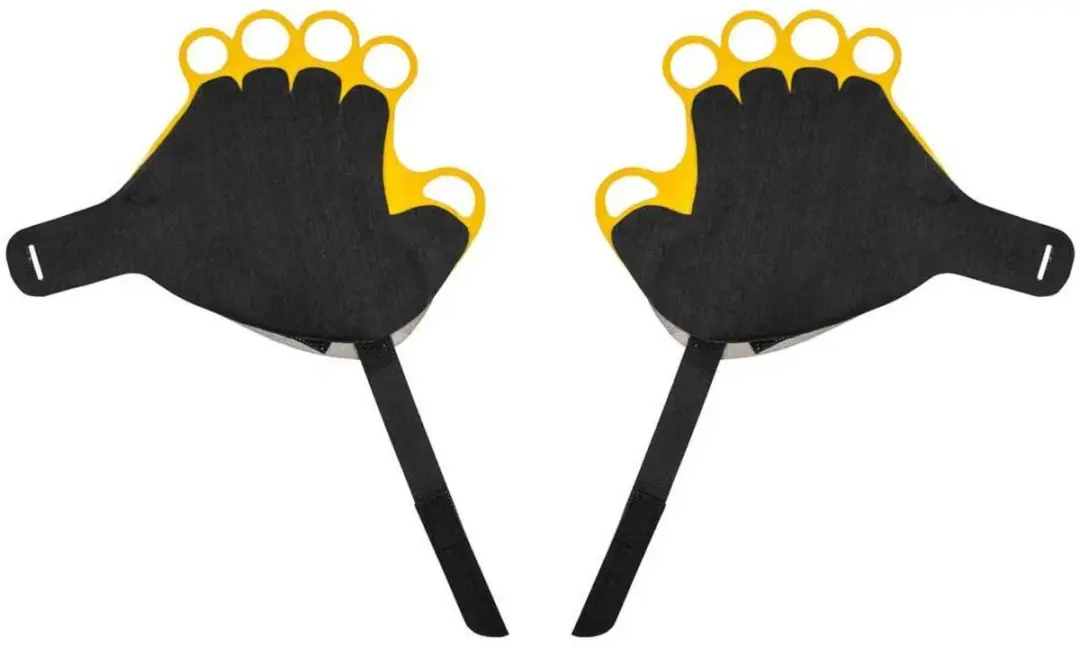 Grivel Crack Handschoenen Oranje,Zwart 4 Man