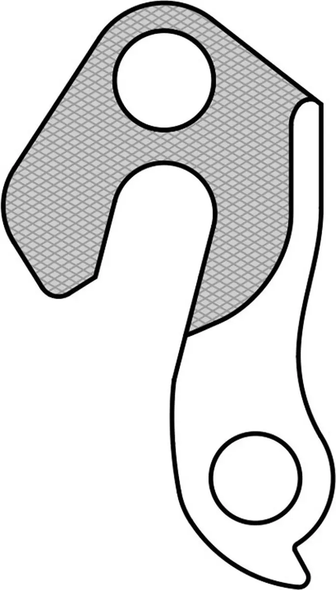 Union GH-258 Derailleurhanger - afbeelding 4 van 6