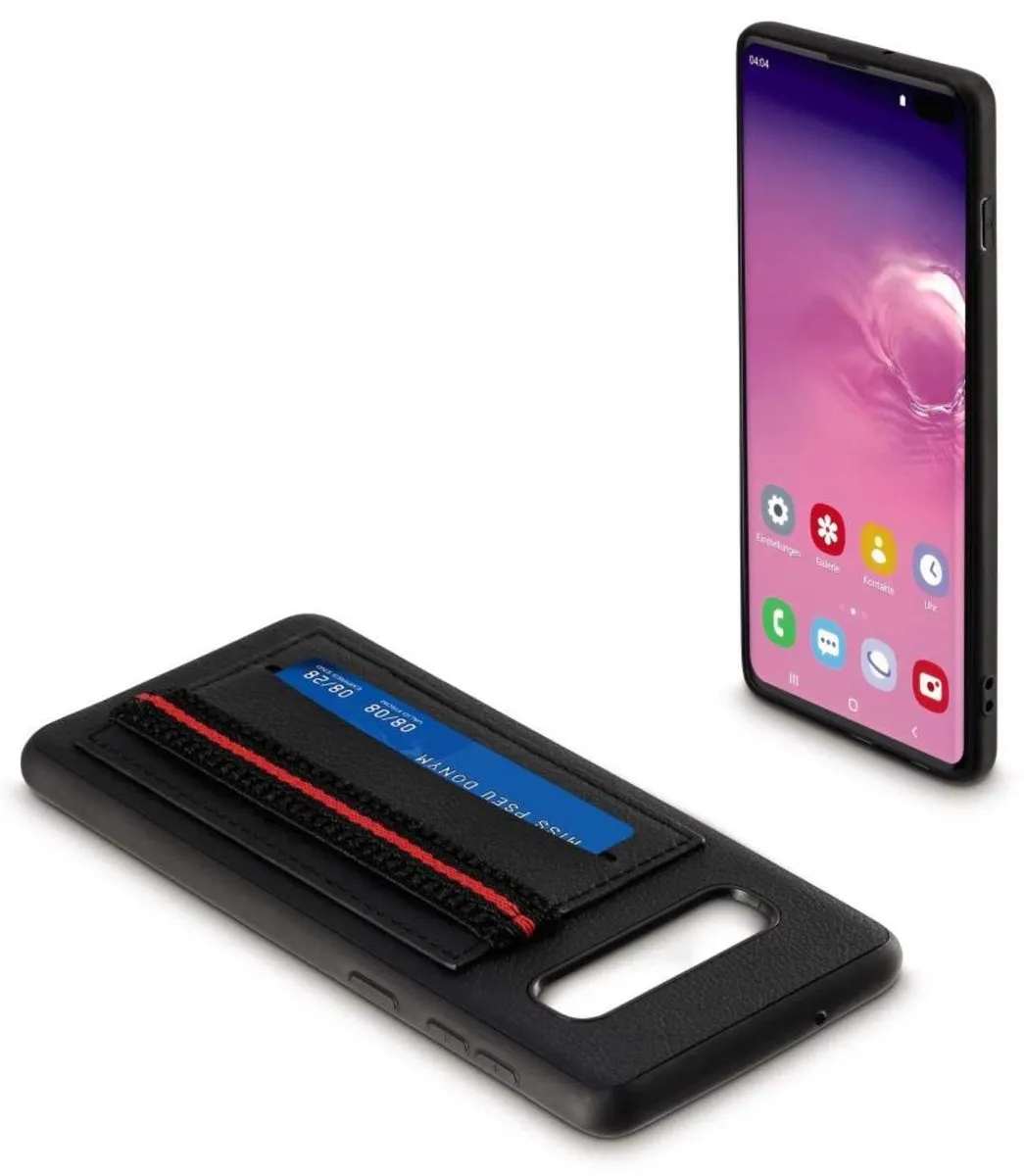 Hama Cover Red Sensation No. 4 Samsung Galaxy S10+ - Zwart/Rood - afbeelding 2 van 6