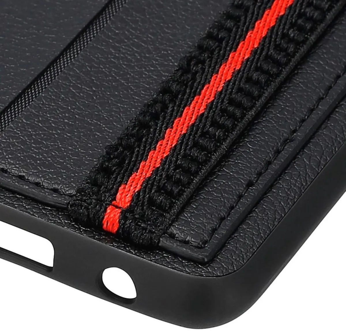 Hama Cover Red Sensation No. 4 Samsung Galaxy S10+ - Zwart/Rood - afbeelding 4 van 6