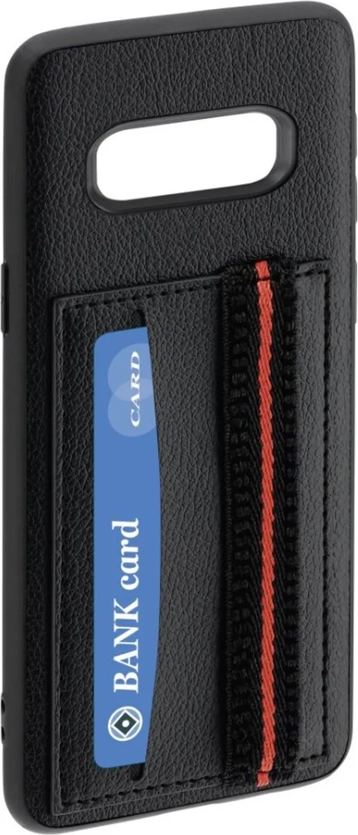 Hama Cover Red Sensation No. 4 Samsung Galaxy S10+ - Zwart/Rood - afbeelding 6 van 6