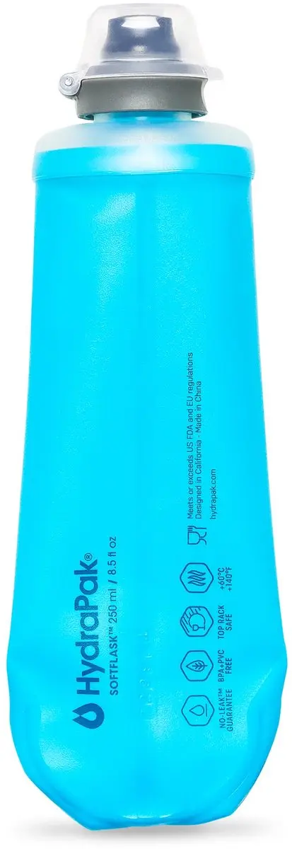 Hydrapak Softflask 250ml drinkfles Malibu Blue