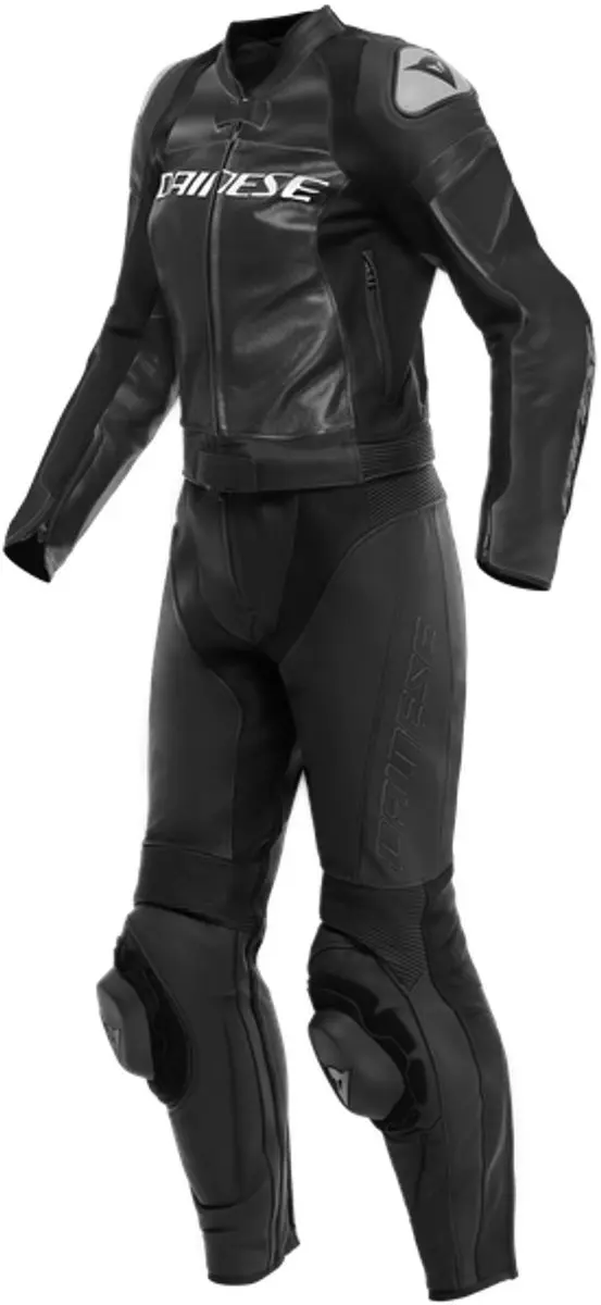 Dainese Mirage Lady 2-Delig Pak Zwart Zwart Wit