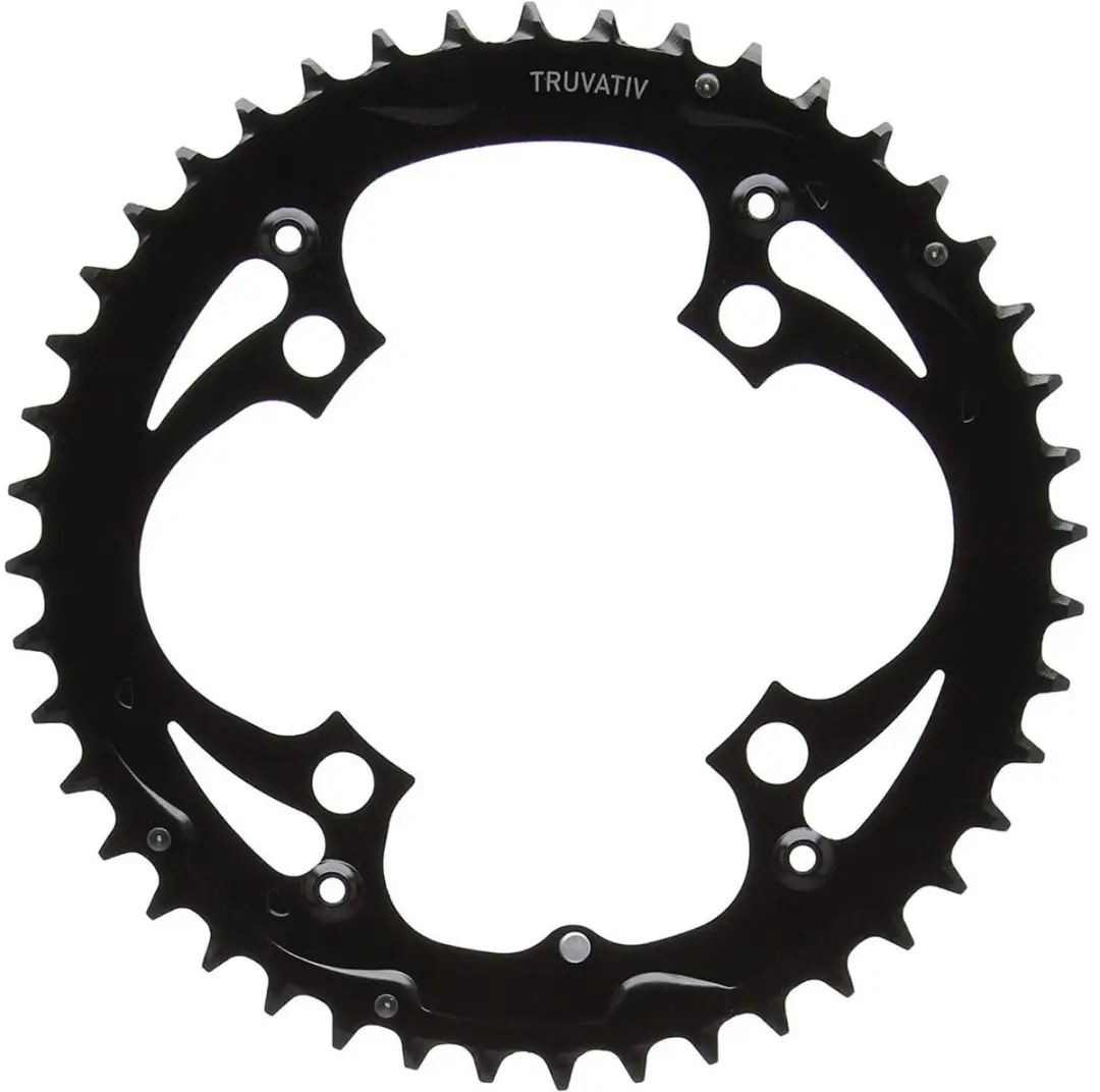 Truvativ MTB Kettingblad 9-speed, 104 mm, zwart Uitvoering 44T
