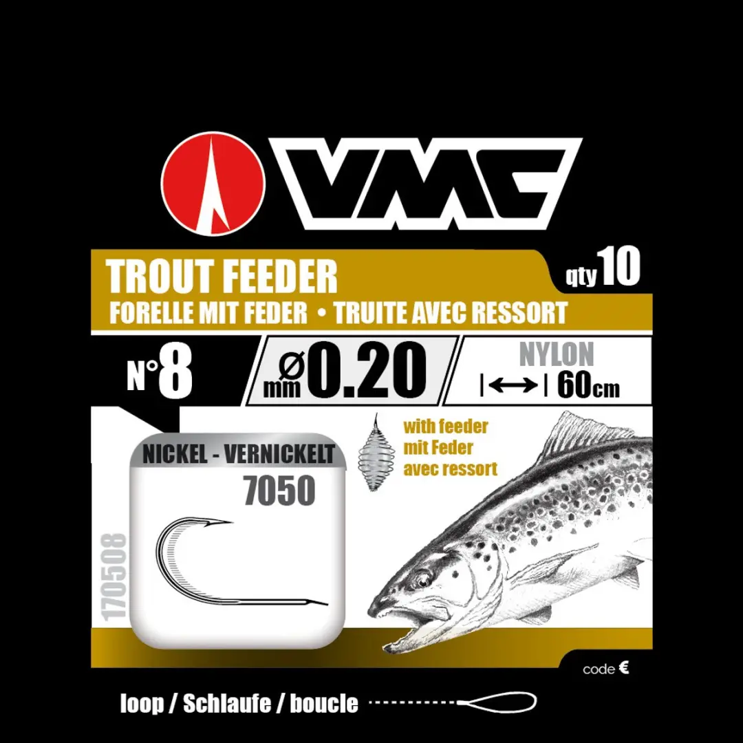 VMC Haak Gebonden Forel met Feeder
