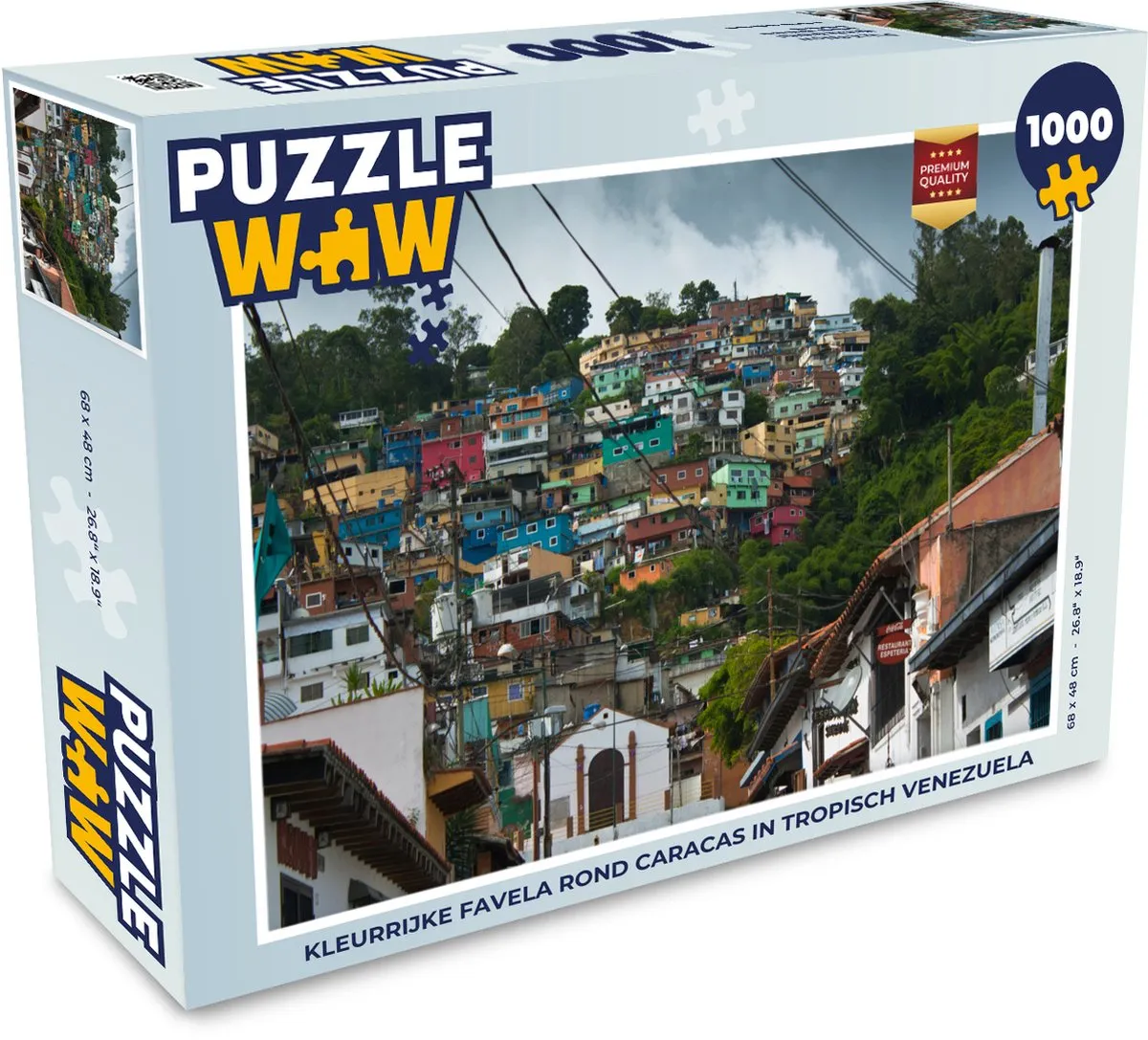 PuzzleWow Legpuzzel Caracas 1000 Stuks