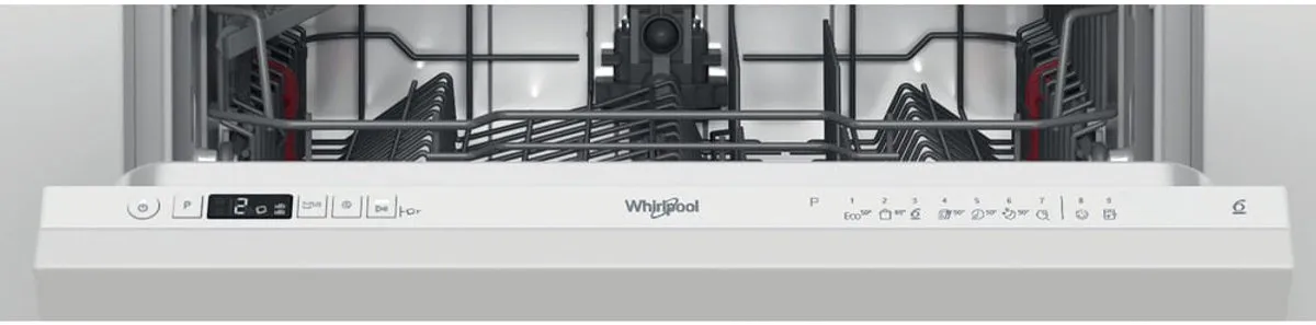 Whirlpool W2I HD526 A Inbouwvaatwasser 14 Couverts - RVS - afbeelding 6 van 6