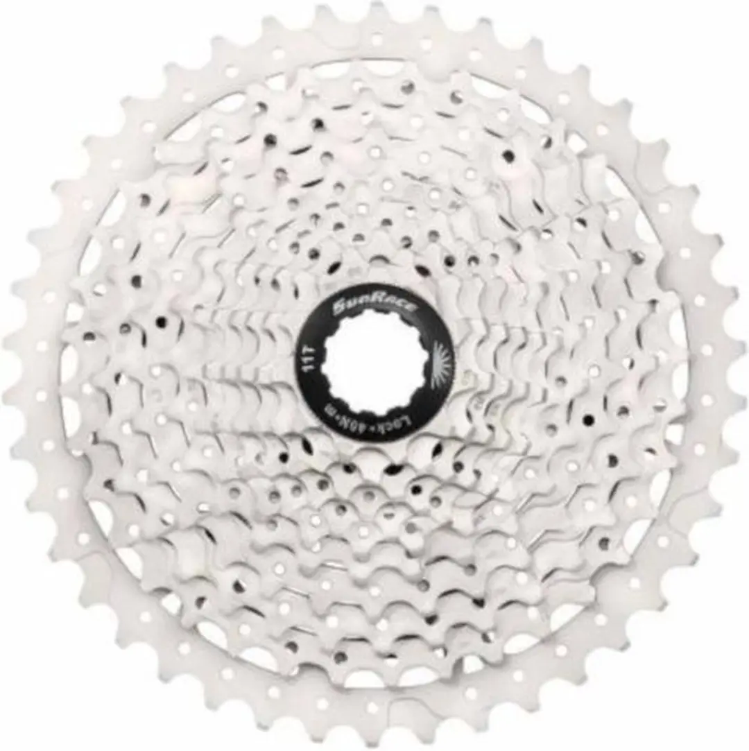 Sunrace CSMS8 11-speed cassette 11-46T - Zilver - afbeelding 5 van 6