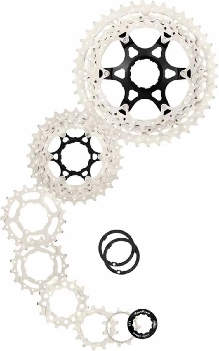 Sunrace CSMS8 11-speed cassette 11-46T - Zilver - afbeelding 4 van 6