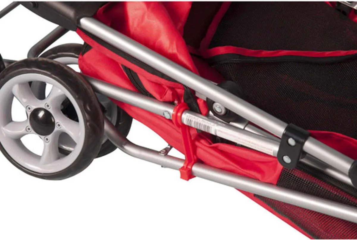 Flamingo Dieren Buggy Rood 94x46x91,5cm