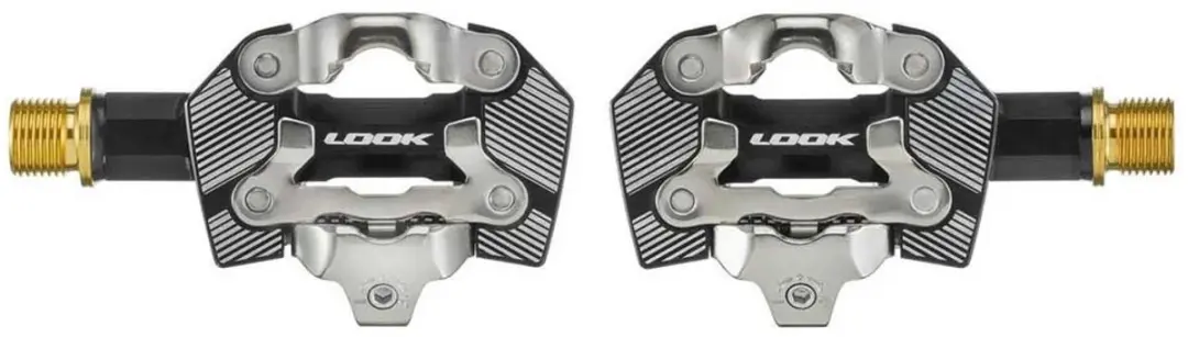 Look X-One-G Ti Pedalen Zilver