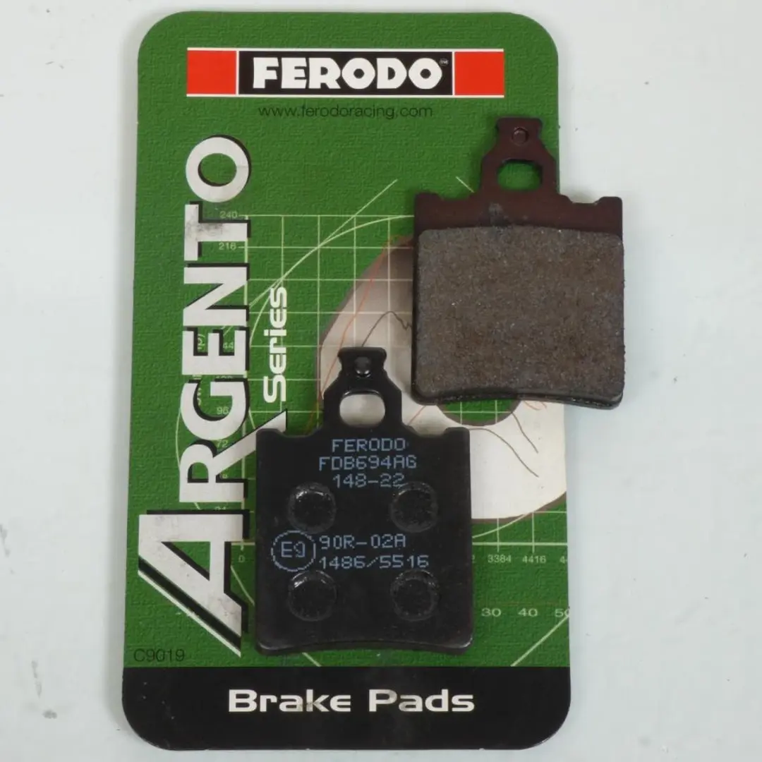 Plaquette de frein Ferodo pour Moto Aprilia 280 Climber 1990 à 1994 EO/HE / AR