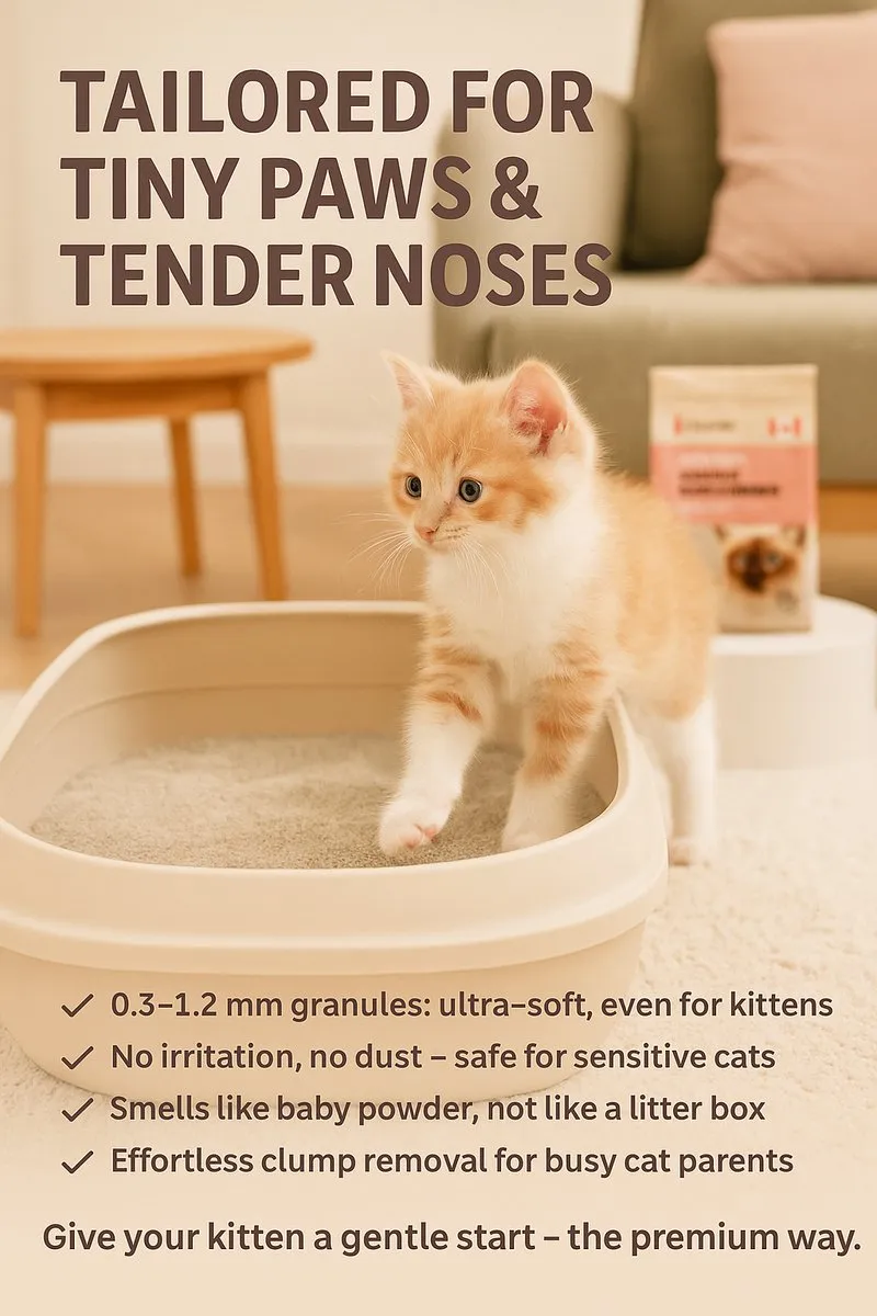 Flamingo Bentoniet Kattenbakvulling 12kg - Babypoedergeur - afbeelding 6 van 6