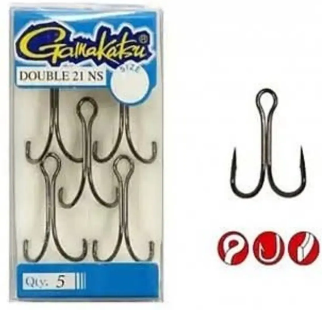 Gamakatsu Double 21 Ns (5 Pcs) #4