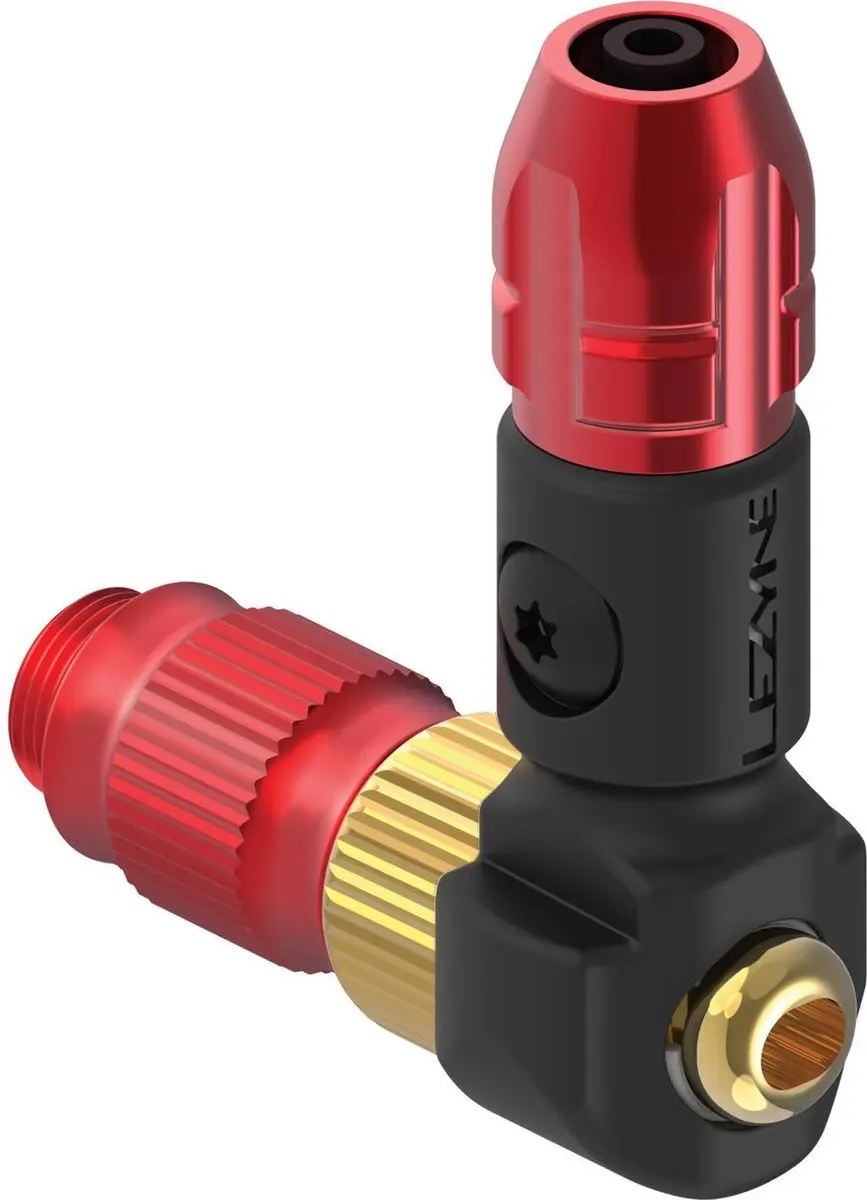 Lezyne ABS-1 PRO HP Fietspomp - Rood - afbeelding 3 van 4