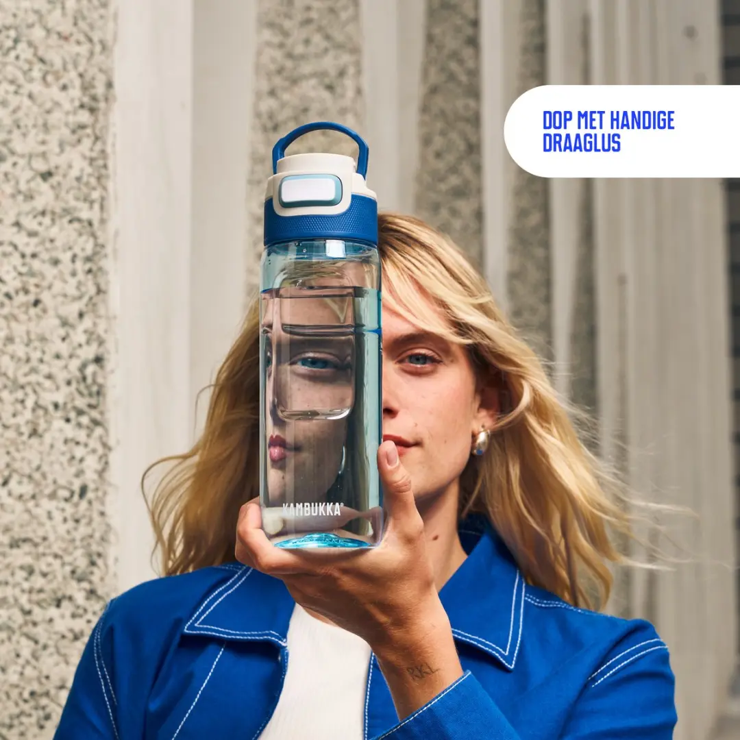 Kambukka Elton Drinkfles 750ml - Crystal Blue - afbeelding 3 van 6
