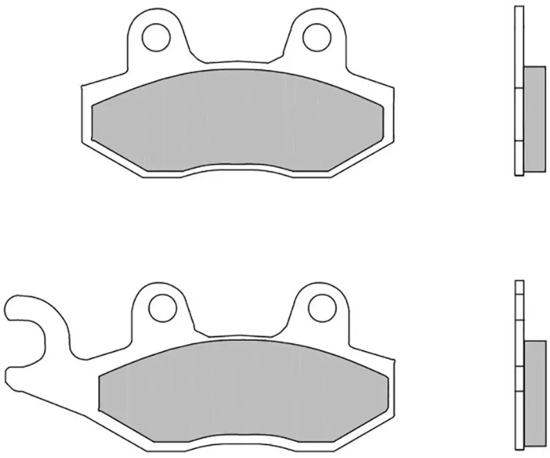 Brembo 07ya21sa Remblokken Zilver