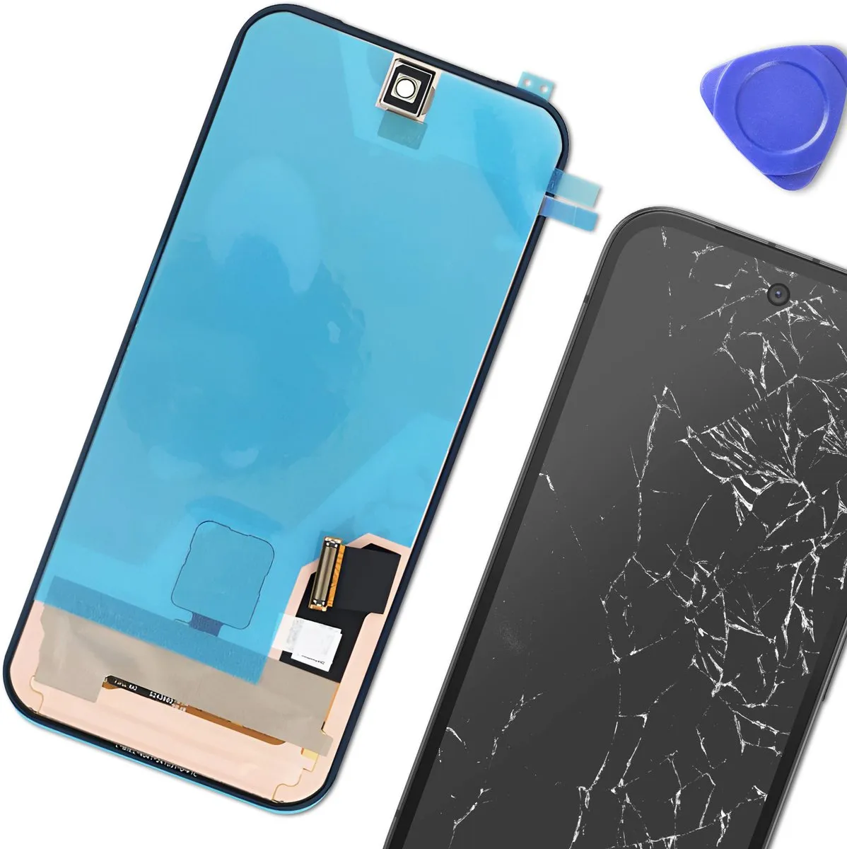 Google Pixel 9a Origineel OLED-scherm - Zwart