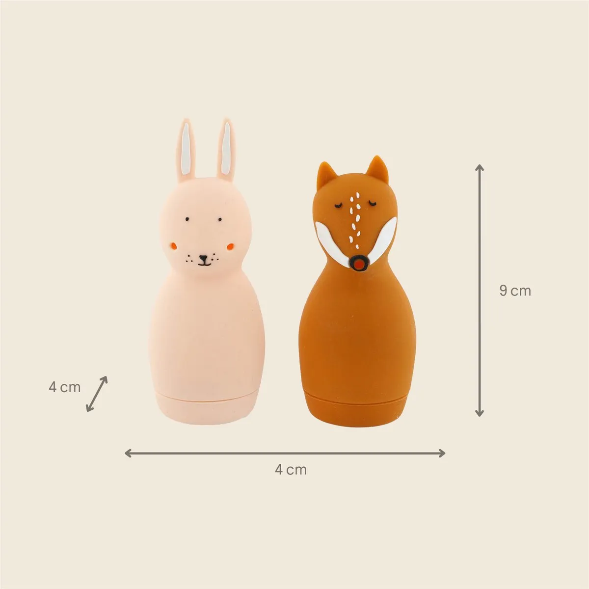 Trixie Mrs. Rabbit & Mr. Fox Badspeelgoed - Siliconen - 540085