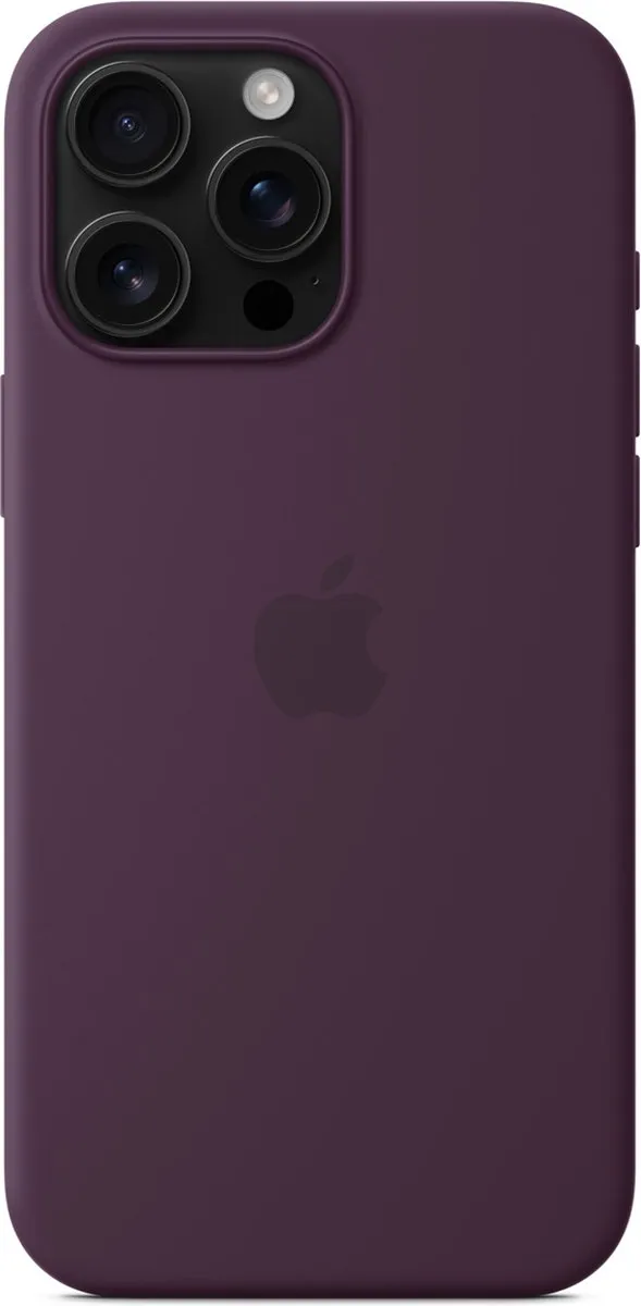 Apple iPhone 16 Pro Max Silicone Backcover MagSafe - Plum MYYW3ZM/A