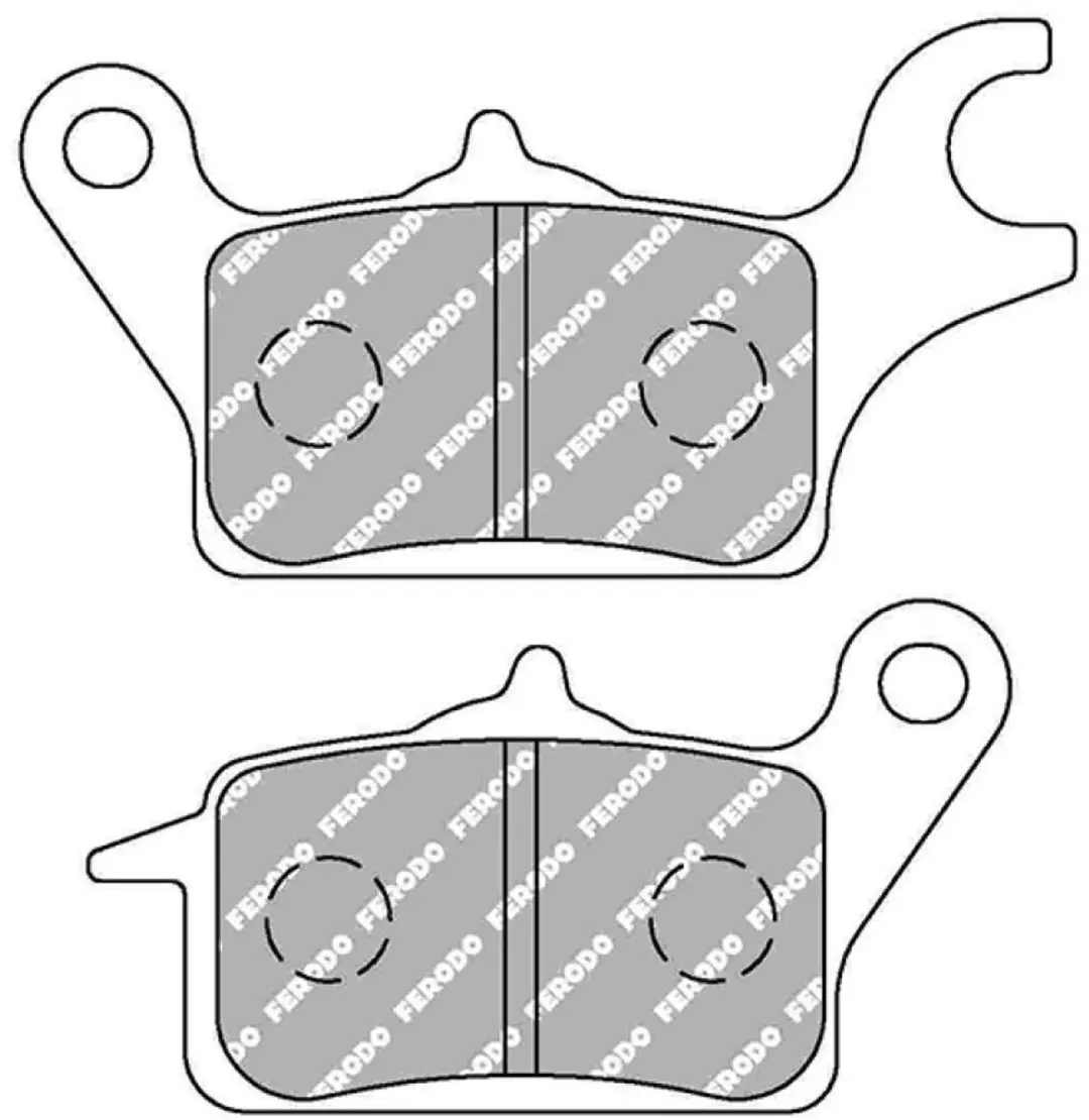 Plaquette de frein Ferodo pour Auto JC51B / AV / FDB2282EF Neuf