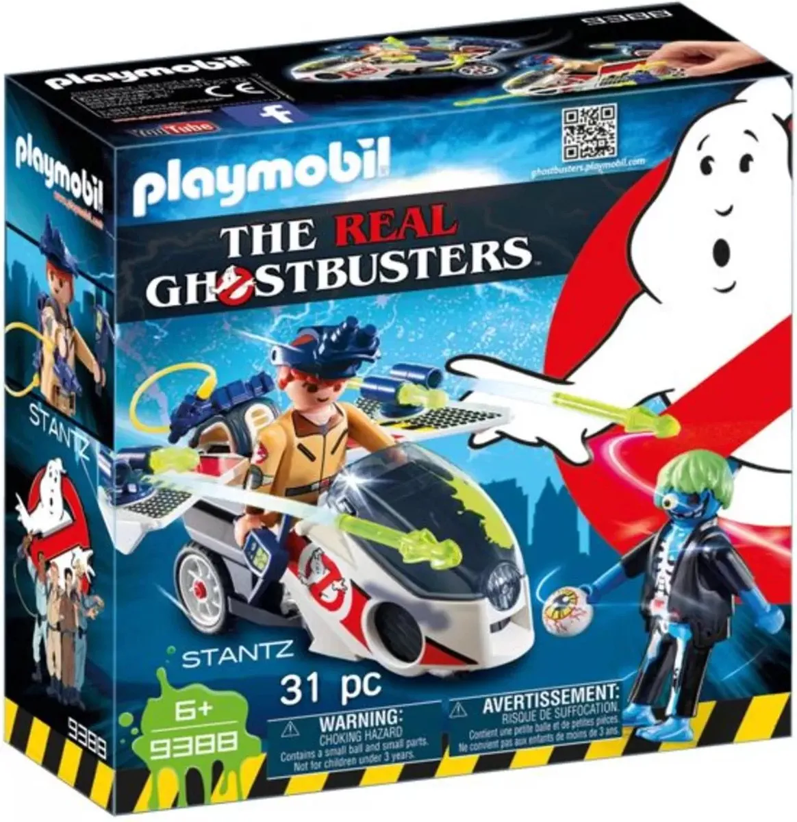Playmobil Stanz met Luchtmoto 9388 - Multicolor - afbeelding 6 van 6