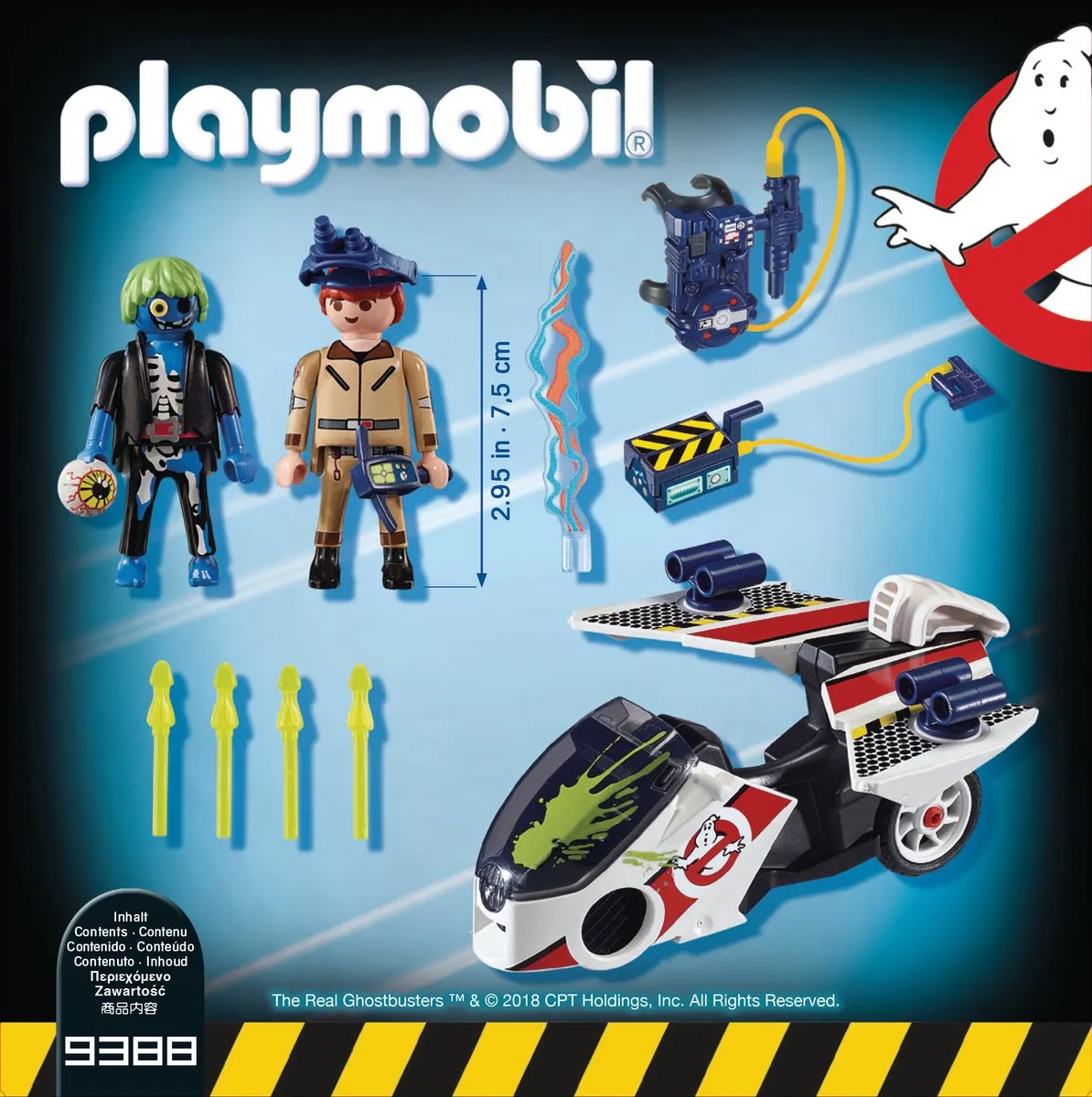 Playmobil Stanz met Luchtmoto 9388 - Multicolor