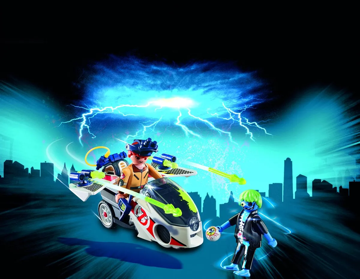 Playmobil Stanz met Luchtmoto 9388