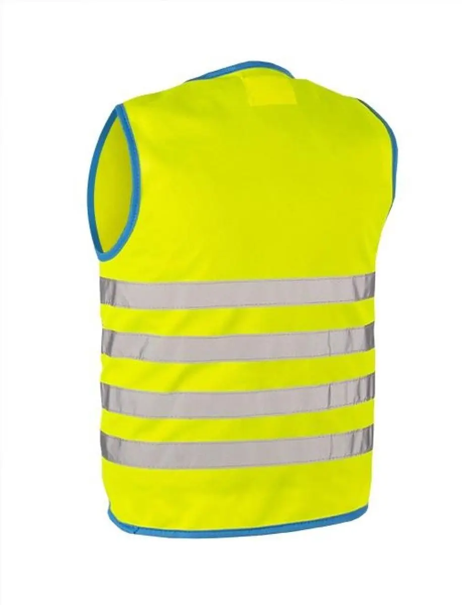 Wowow Veiligheidshesje Kind EN 1150 - Geel - Maat S - afbeelding 5 van 6