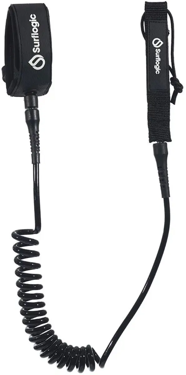 Surflogic Foil Coil Ankle 6 7mm - Zwart - afbeelding 2 van 2