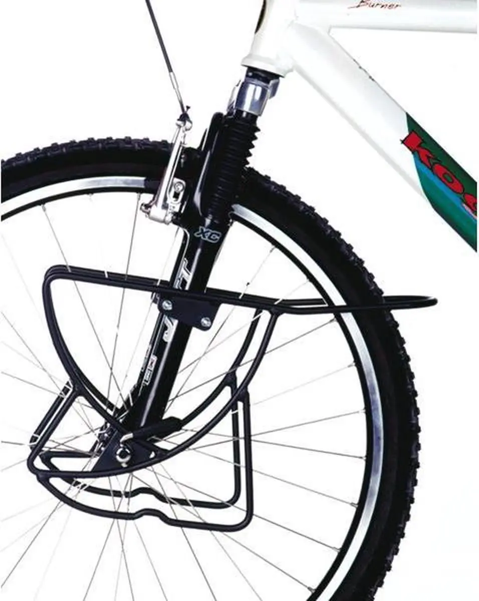 Voordrager cordo laag low rider zwart voor verende voorvorken