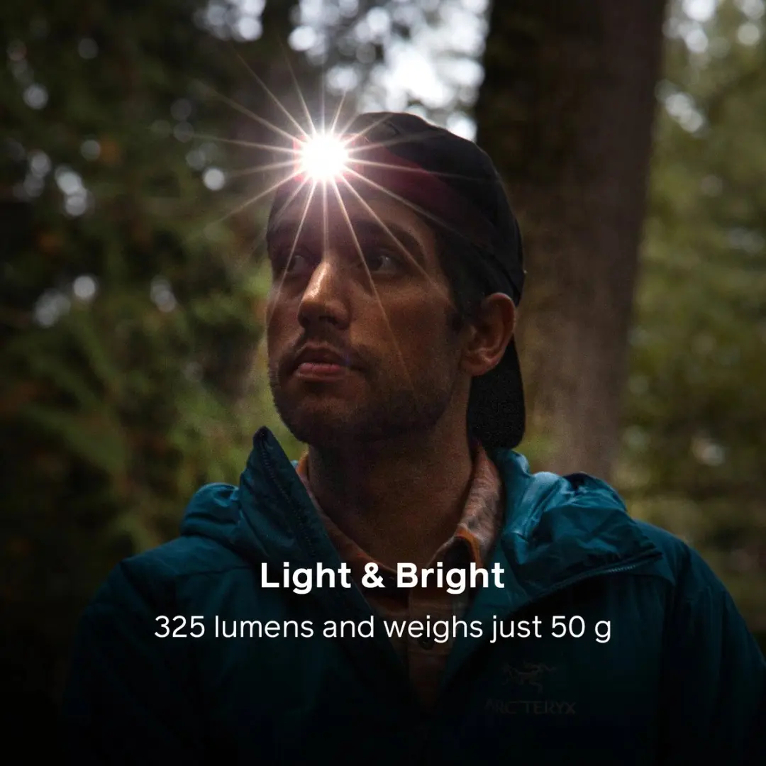 BioLite Headlamp 325 - Teal - afbeelding 3 van 6