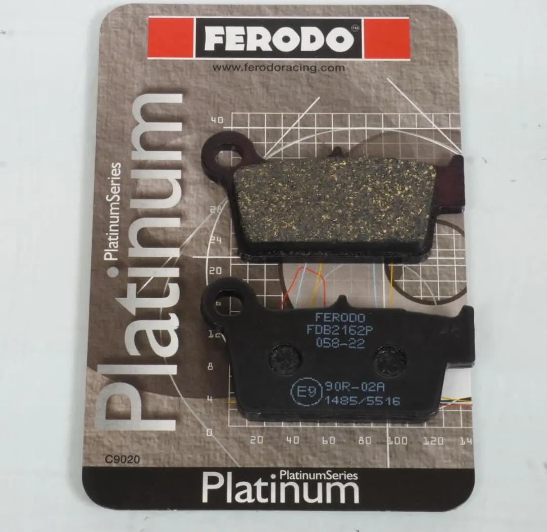 Plaquette de frein Ferodo pour Moto Sherco 250 2.5i Enduro F 4T 2008 AR Neuf