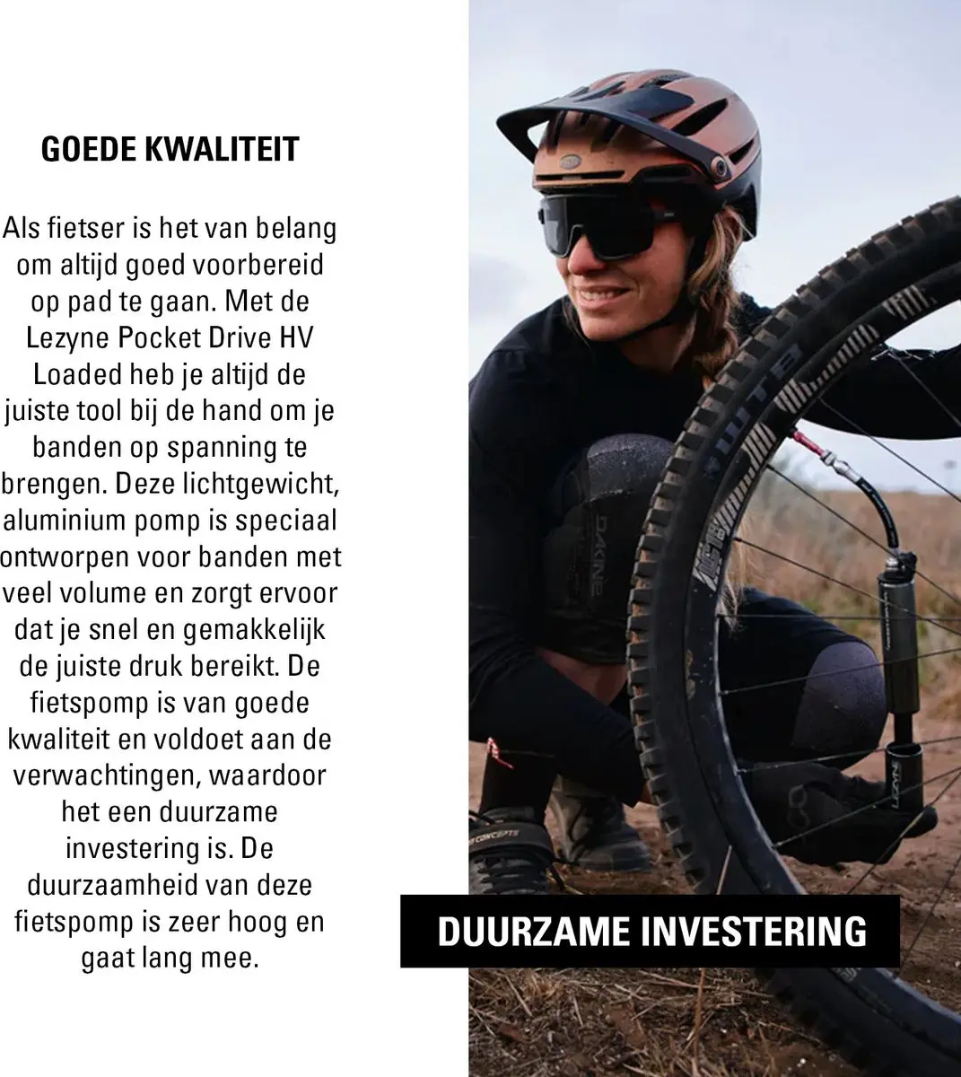 Lezyne Pocket Drive HV Loaded Fietspomp - afbeelding 6 van 6