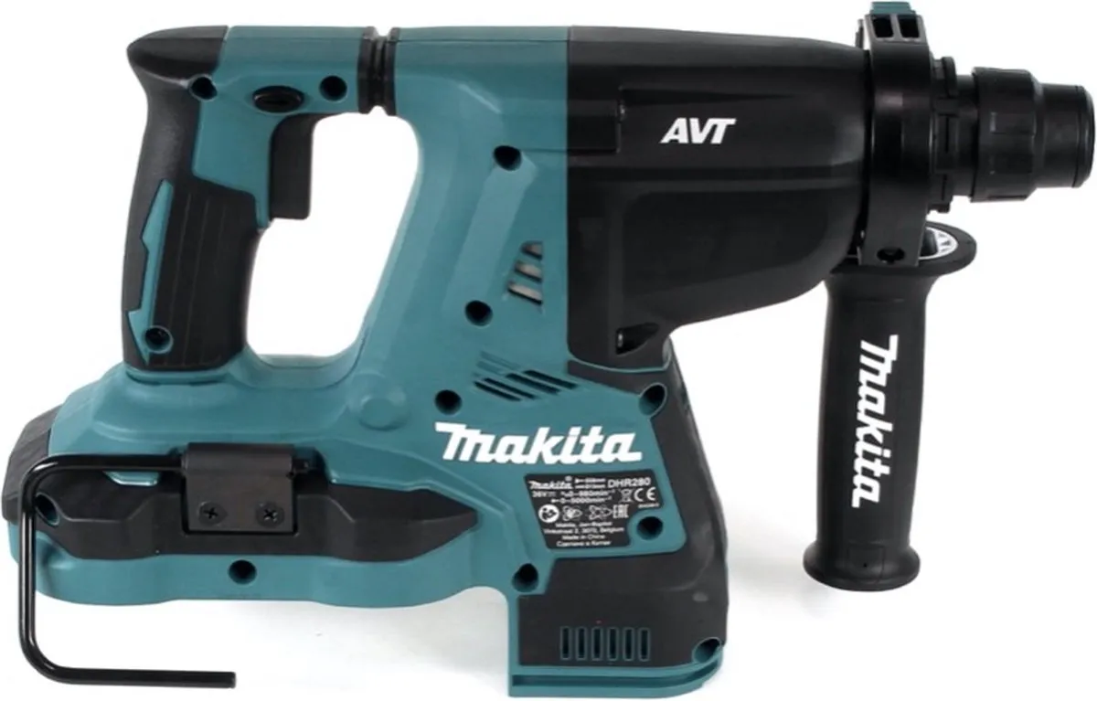 Makita DHR280RG Accuklopboormachine 36V - 2x 6.0Ah + Lader - afbeelding 4 van 5