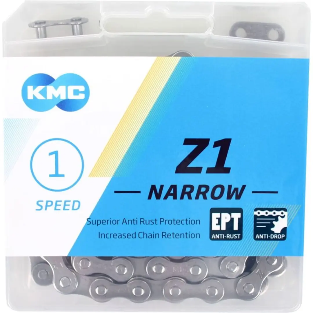 KMC Z1 Narrow EPT ketting 112 schakels - zilver - afbeelding 6 van 6