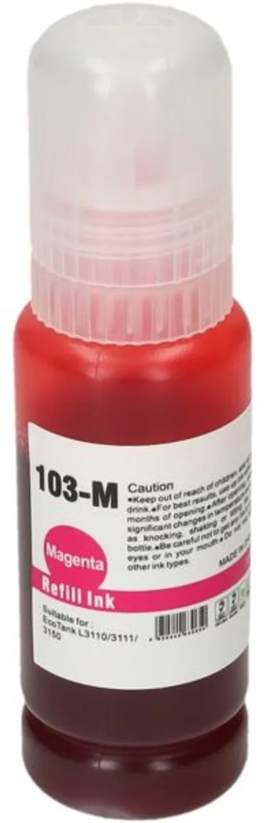 PrintAbout Inktcartridge C13T00S34A Magenta - 70ml - Epson