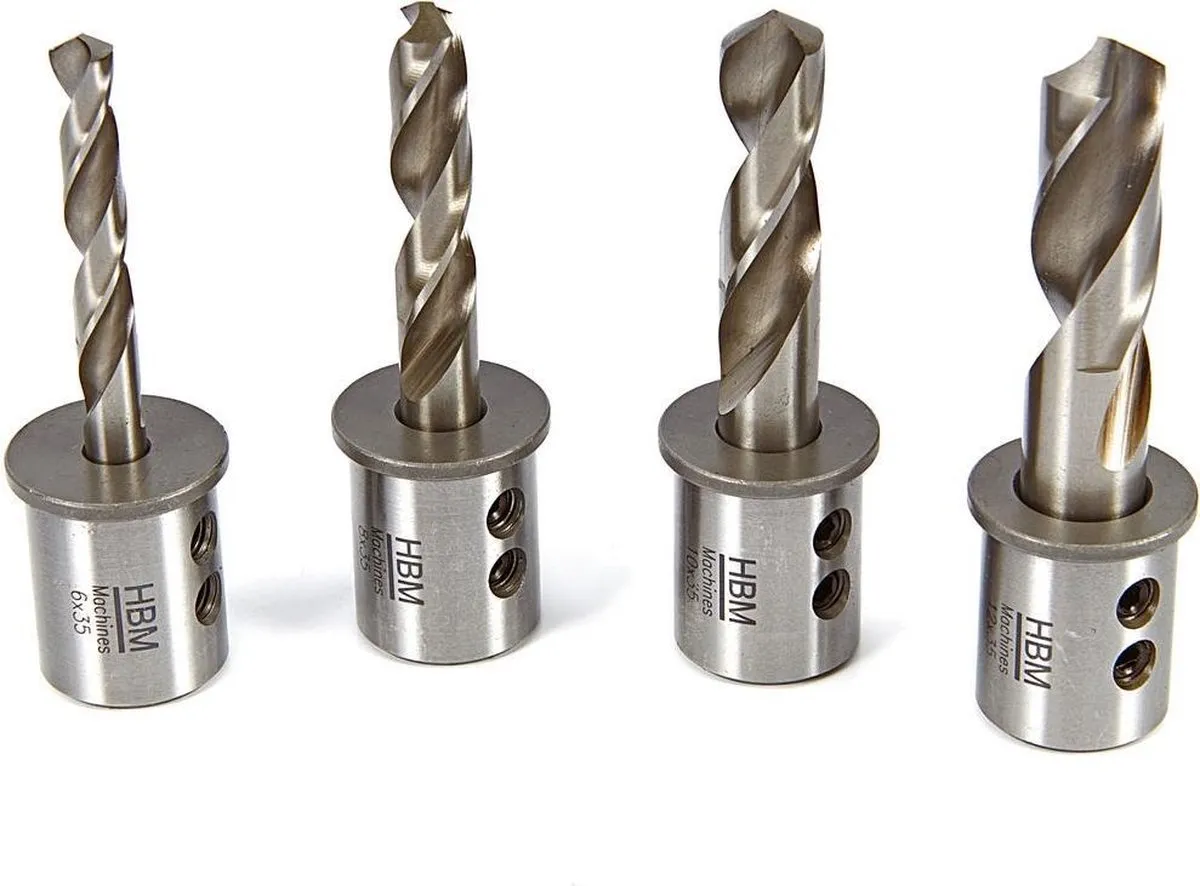 HBM 12x35mm Spiraalboor Weldon Opname