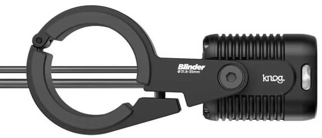 Knog Blinder X 1800 voorlicht - zwart - afbeelding 6 van 6