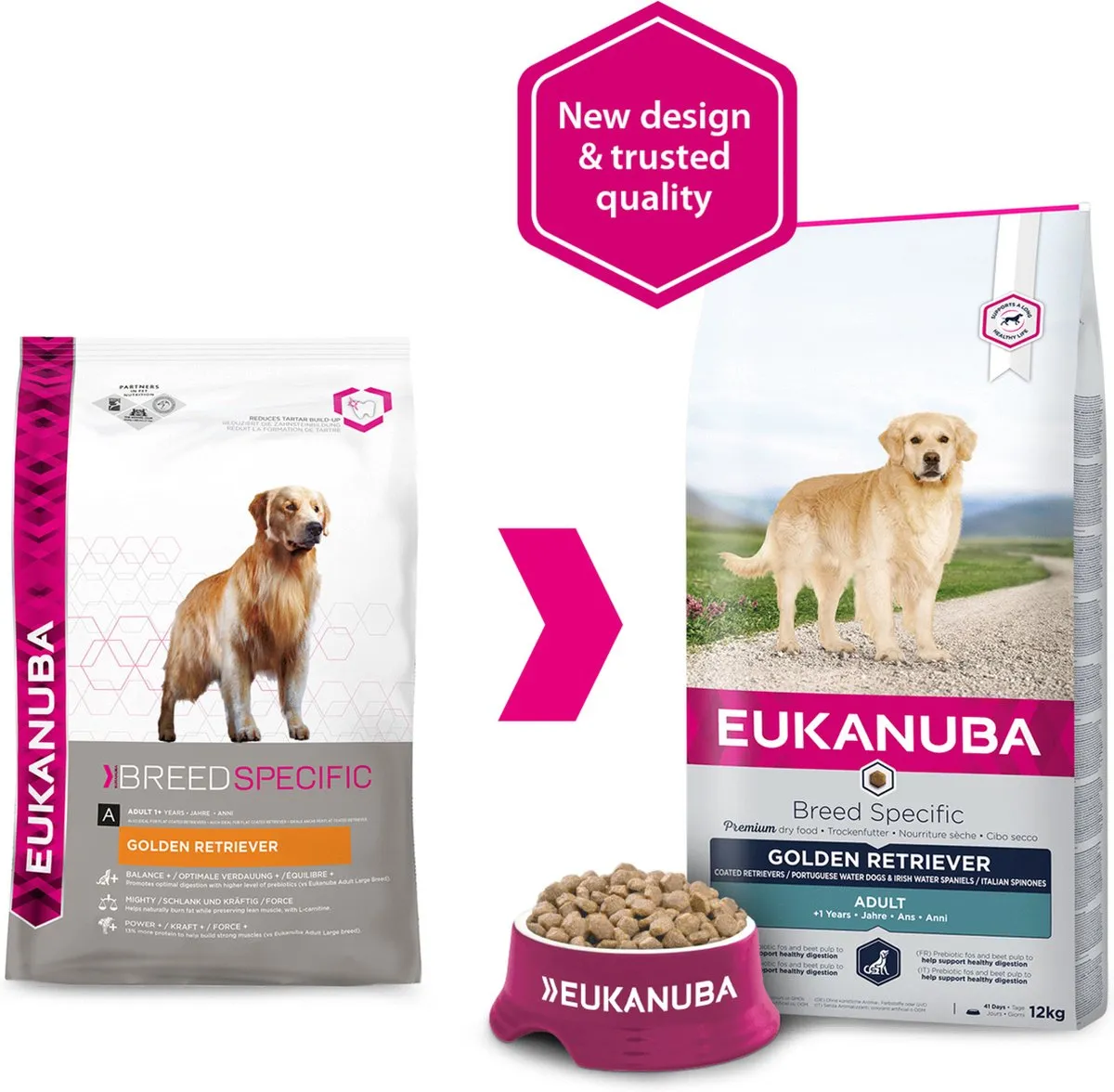 Eukanuba Dog Adult Golden Retriever Kip 12kg