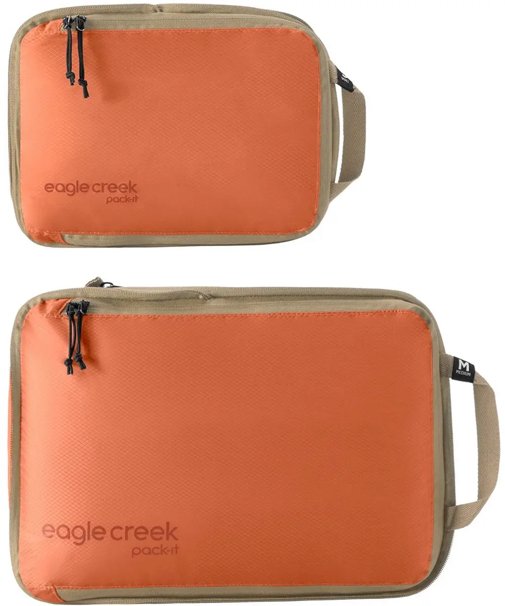 Eagle Creek Pack-It Isolate Compression Cube Set S/M - Mandarin - afbeelding 3 van 3