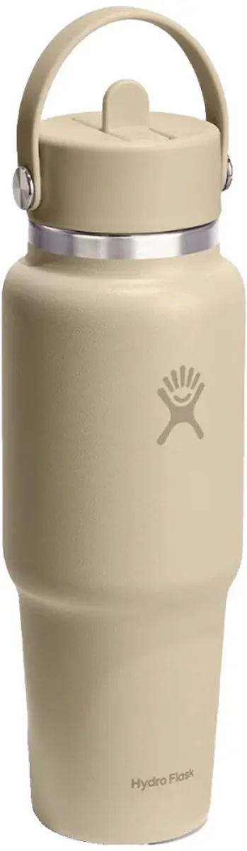Hydro Flask Wide Mouth Flex Straw Cap Reisfles 946ml - Oat - afbeelding 4 van 4